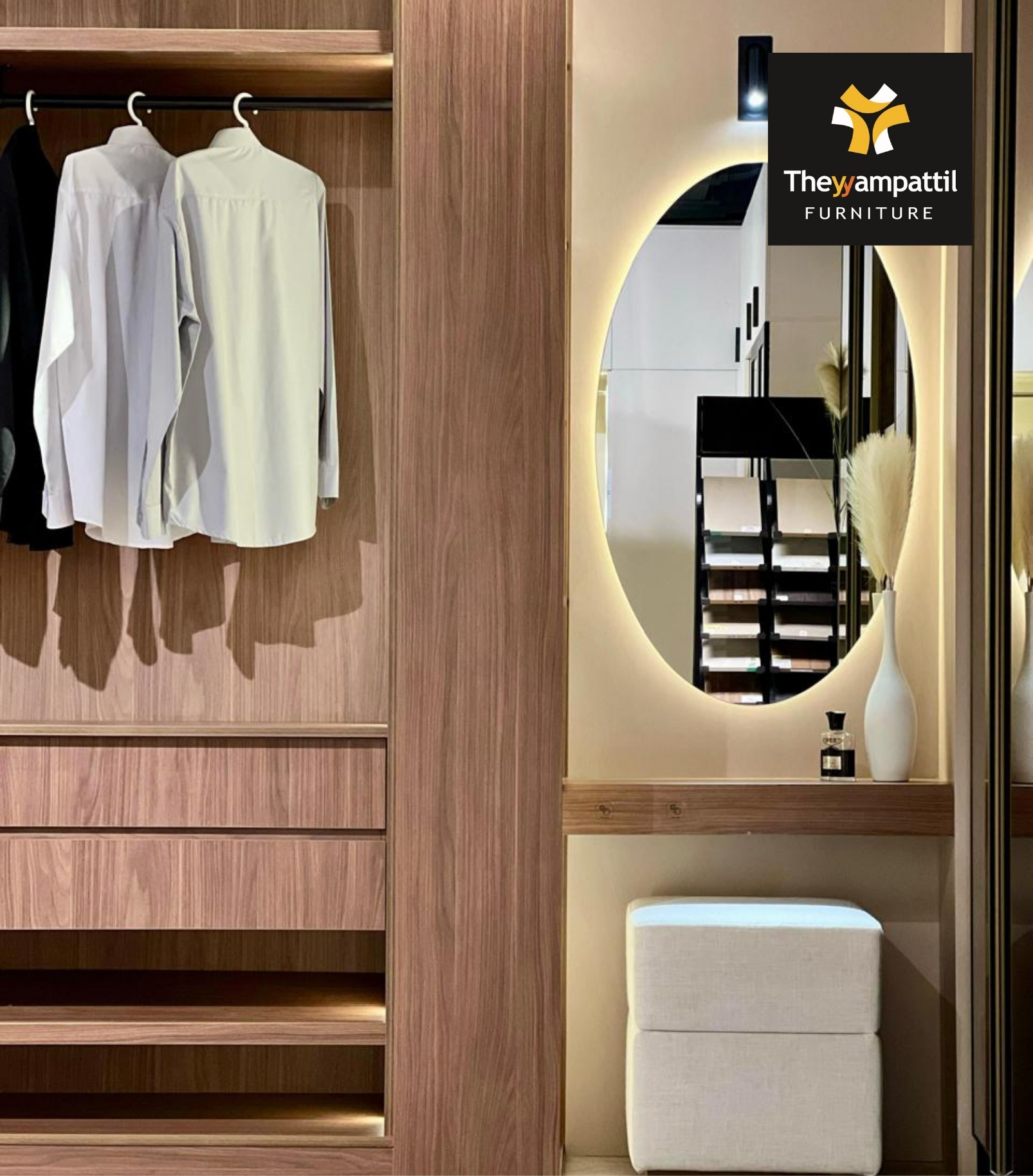 Dressing room design