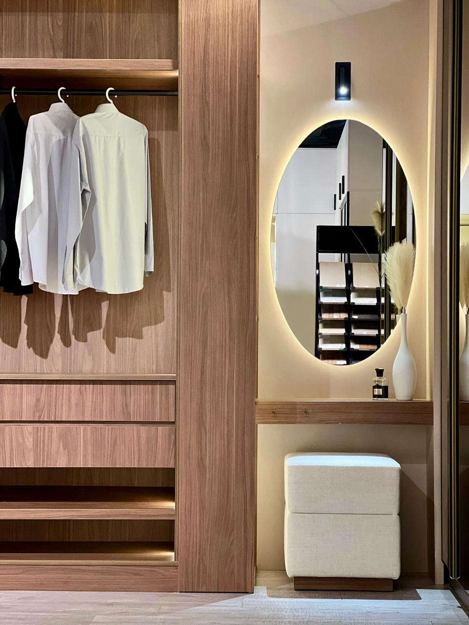 Dressing room design